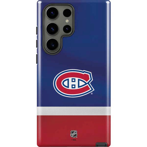 NHL Montreal Canadiens Jersey Galaxy S23 Ultra Pro Case