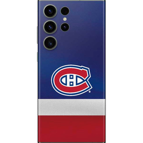 NHL Montreal Canadiens Jersey Galaxy Skins