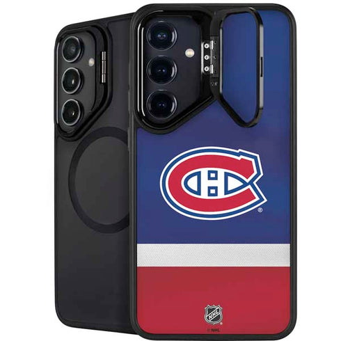 NHL Montreal Canadiens Jersey Galaxy S24 FE Kickstand Case