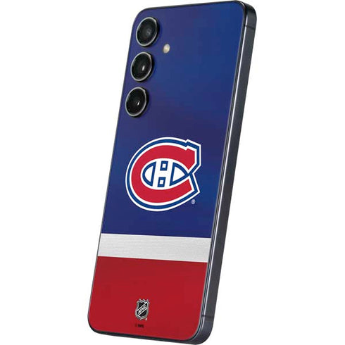 NHL Montreal Canadiens Jersey Galaxy S25 Plus Skin