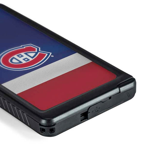NHL Montreal Canadiens Jersey Galaxy S24 Ultra Waterproof Case