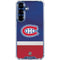 NHL Montreal Canadiens Jersey Galaxy S25 Clear Case