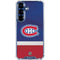 NHL Montreal Canadiens Jersey Galaxy S25 FE Clear Case