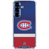 NHL Montreal Canadiens Jersey Galaxy S25 Plus Clear Case