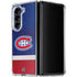 NHL Montreal Canadiens Jersey Galaxy Z Fold5 5G Clear Case