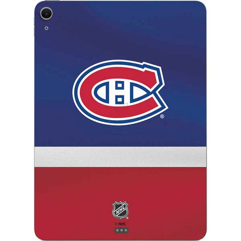 NHL Montreal Canadiens Jersey Apple iPad Air Skin