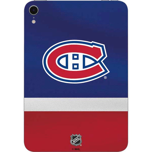 NHL Montreal Canadiens Jersey Apple iPad Mini Skin