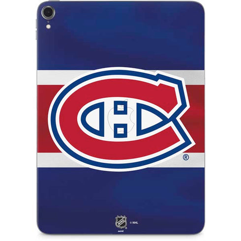 NHL Montreal Canadiens Jersey Apple iPad Pro Skin