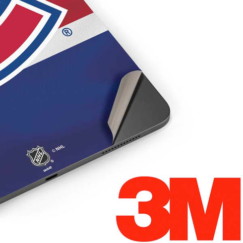 NHL Montreal Canadiens Jersey Apple iPad Pro Skin