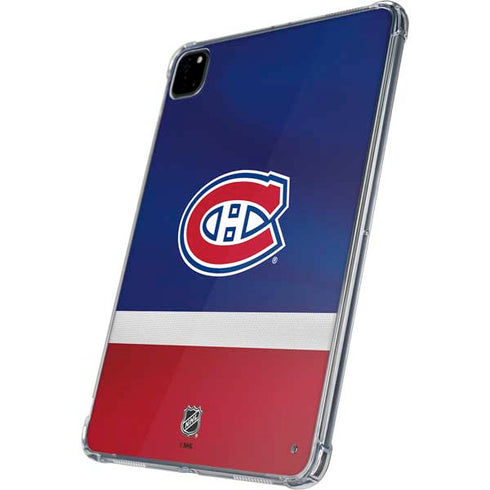 NHL Montreal Canadiens Jersey iPad Pro 11in (2024) Clear Case
