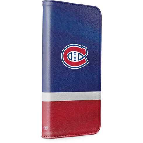 NHL Montreal Canadiens Jersey iPhone 15 Folio Case