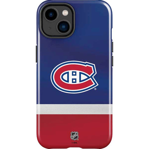 NHL Montreal Canadiens Jersey iPhone 15 Impact Case