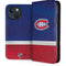 NHL Montreal Canadiens Jersey iPhone 15 Plus Folio Case
