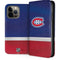 NHL Montreal Canadiens Jersey iPhone 15 Pro Max Folio Case