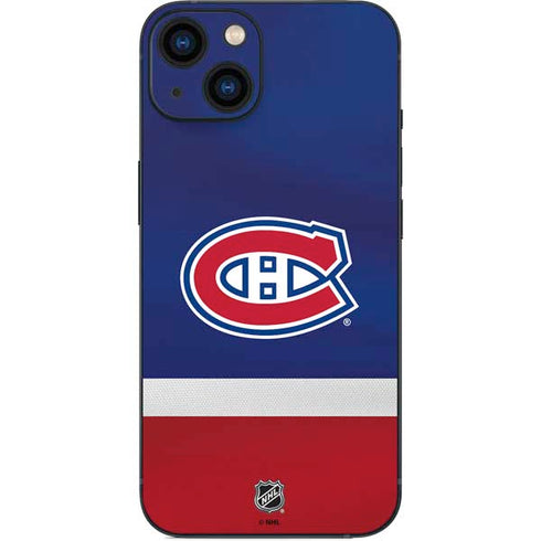 NHL Montreal Canadiens Jersey iPhone 15 Skin