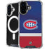 NHL Montreal Canadiens Jersey iPhone 16 MagSafe Case