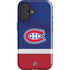 NHL Montreal Canadiens Jersey iPhone 16 Plus Impact Case