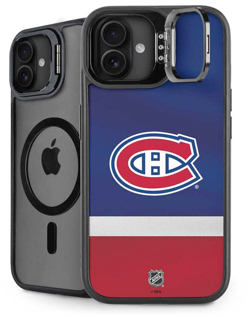 NHL Montreal Canadiens Jersey iPhone 16 Plus Kickstand Case