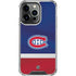 NHL Montreal Canadiens Jersey iPhone 16 Pro Clear Case