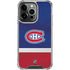 NHL Montreal Canadiens Jersey iPhone 16 Pro Max Clear Case