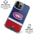 NHL Montreal Canadiens Jersey iPhone 16 Pro Max Clear Case