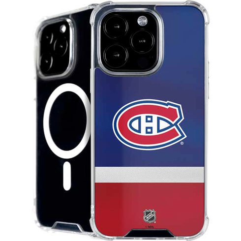 NHL Montreal Canadiens Jersey iPhone 16 Pro Max MagSafe Case