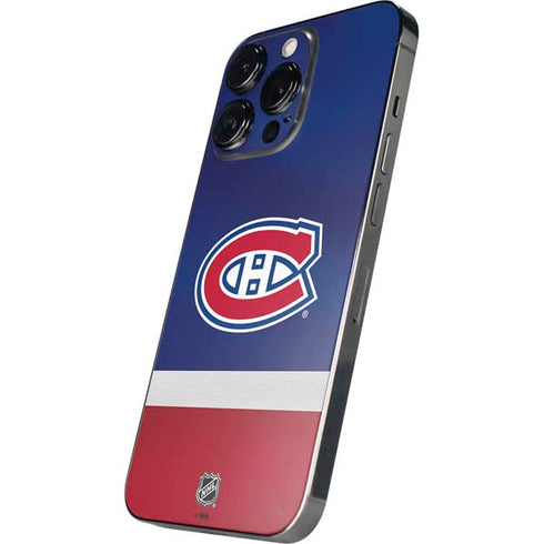 NHL Montreal Canadiens Jersey iPhone 16 Pro Max Skin