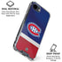 NHL Montreal Canadiens Jersey iPhone 16e Clear Case