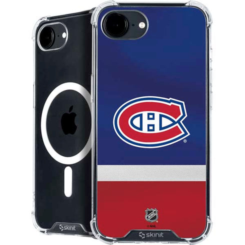 NHL Montreal Canadiens Jersey iPhone 16e MagSafe Case