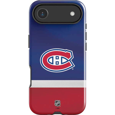 NHL Montreal Canadiens Jersey iPhone 17 Air Impact Case