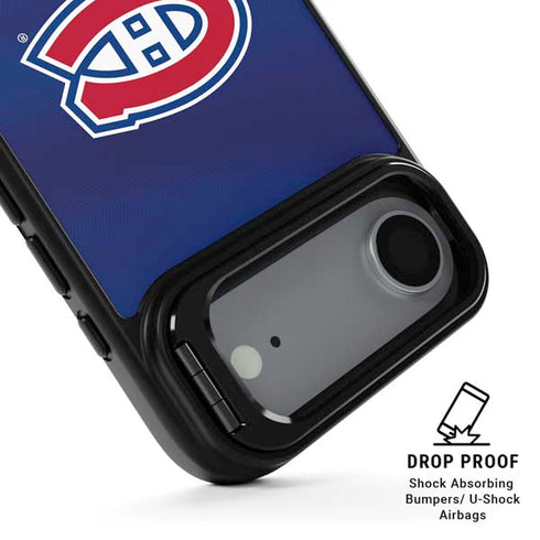 NHL Montreal Canadiens Jersey iPhone 17 Air Kickstand Case