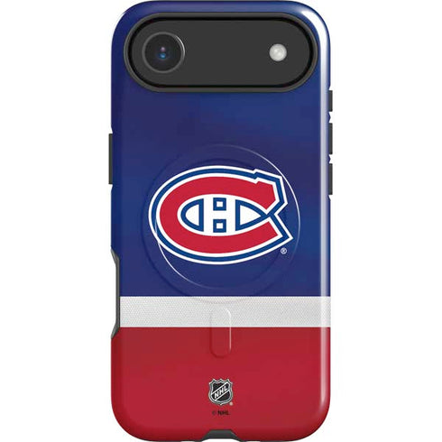 NHL Montreal Canadiens Jersey iPhone 17 Air Magsafe Impact Case