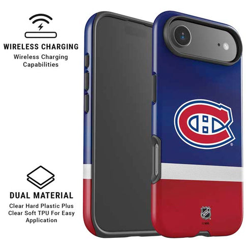NHL Montreal Canadiens Jersey iPhone 17 Air Magsafe Impact Case