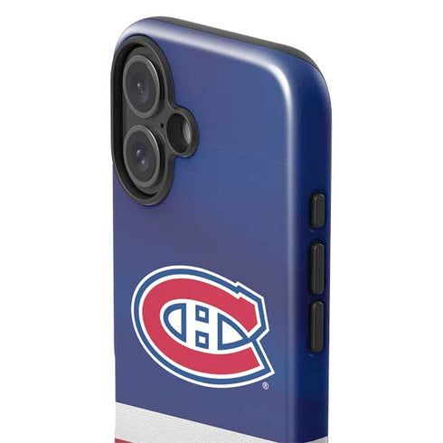 NHL Montreal Canadiens Jersey iPhone 17 Impact Case