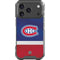 NHL Montreal Canadiens Jersey iPhone 17 Pro Clear Case