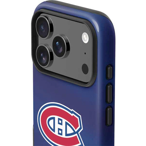 NHL Montreal Canadiens Jersey iPhone 17 Pro Impact Case