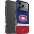 NHL Montreal Canadiens Jersey iPhone 17 Pro Impact Case