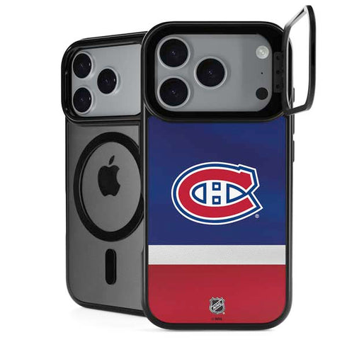 NHL Montreal Canadiens Jersey iPhone 17 Pro Max Kickstand Case