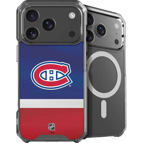 NHL Montreal Canadiens Jersey iPhone 17 Pro Max MagSafe Case