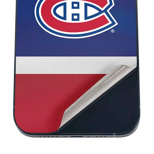 NHL Montreal Canadiens Jersey iPhone 17 Pro Max Skin