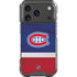 NHL Montreal Canadiens Jersey iPhone 18 Pro Clear Case