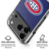 NHL Montreal Canadiens Jersey iPhone 18 Pro Clear Case