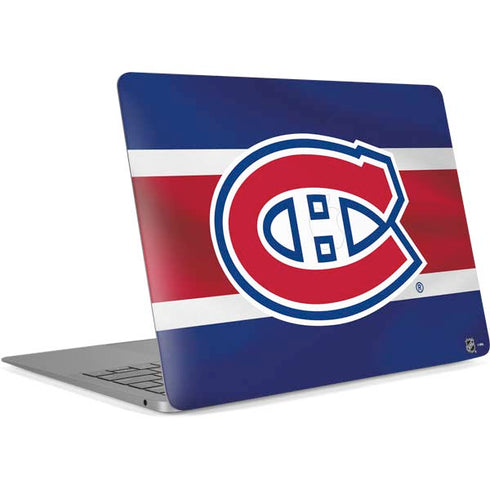 NHL Montreal Canadiens Jersey Apple MacBook Air Skin
