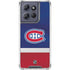 NHL Montreal Canadiens Jersey Moto G 5G (2025) Clear Case