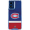 NHL Montreal Canadiens Jersey Moto G 5G (2024) Clear Case
