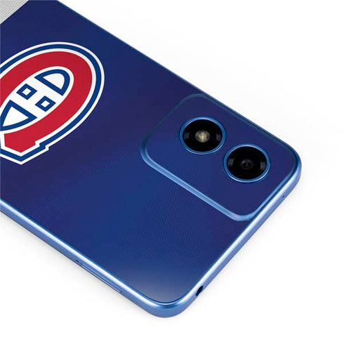 NHL Montreal Canadiens Jersey Moto G Play 4G (2024) Skin