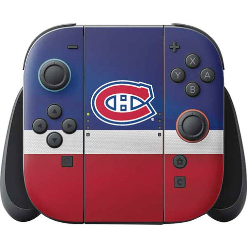 NHL Montreal Canadiens Jersey Nintendo Skins