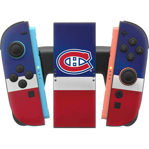 NHL Montreal Canadiens Jersey Nintendo Switch 2 (2025) Joy-Con Controller Skin