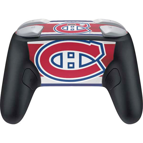 NHL Montreal Canadiens Jersey Nintendo Switch 2 (2025) Pro Controller Skin