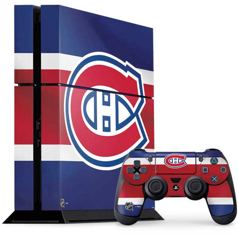 NHL Montreal Canadiens Jersey PlayStation PS4 Skins